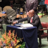 Minister of Sustainable Development of Saint Lucia, James Fletcher