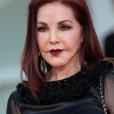 VENICE, ITALY - SEPTEMBER 04: Priscilla Presley attends a red carpet for the movie 