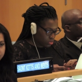 Saint Kitts and Nevis at the UN COP21 treaty signature