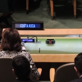 Costa Rica @ the UN COP21 treaty signature