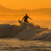 Surfing on Sunrise