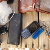 Traffickers phone and charger