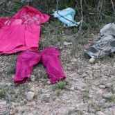 Little girls clothing found next to a known and confirmed rape tree
