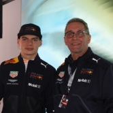 My Self with Max verstappen